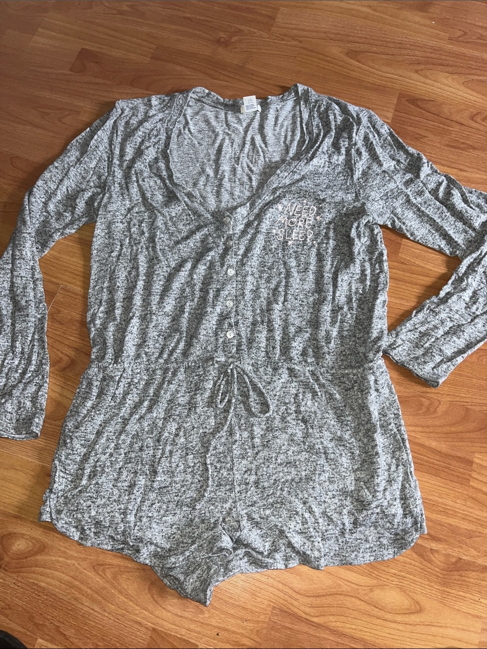 Forever 21 “Need More Sleep” Romper PJS